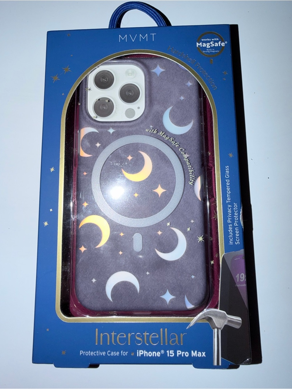 MVMT Interstellar MagSafe Case + Privacy Screen Protector for iPhone 15 Pro Max